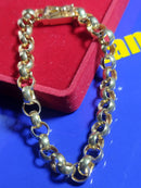 Pulseira Elos Português Ouro 18 kilates 12 Gramas 8 mm