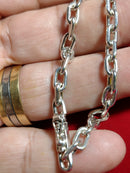 Pulseira de prata 950 Maciça 18.30 Gramas 5 mm 23 Cm