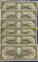 40 Cédulas 5 Cruzeiros Novas Raras e coleção