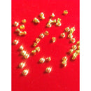 10 Tarrachas De  Brinco Baby Pressão Ouro 18 Kilates