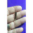 Pulseira infantil ouro 18 Kilates 1.10 gramas Maciça Unidade