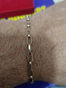 Pulseira Maciça Baquert 7 Gramas 4 mm 21 Cm