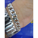 Pulseira prata 950 de lei maçico 40 gramas 7 mm