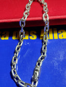 Pulseira de prata 950 Maciça 18.30 Gramas 5 mm 23 Cm