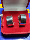 Trio Alianças Prata 950 Namoro e Comrpromisso 8 mm Com anel Solitário Pedra Zircônia 5 mm Temos pedra todas as Cores