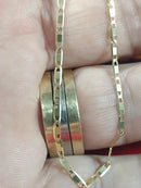 Pulseira Piastrine Ouro 18 Kilates Peso 1.10 Gramas 1.50 mm 21 Cm