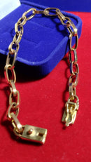 Pulseira Oca Ouro 18 kilates 7.50 Gramas 5 mm