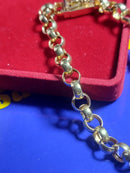 Pulseira Elos Português Ouro 18 kilates 12 Gramas 8 mm