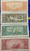 4 Cédulas Republica dos Estados Unidos