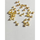 Tarrachas de ouro para brincos baby e ou segundo furo ouro 18 kilates Unidade