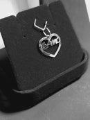 Pingente Prata 950 de lei  mm 20 mm Te amo