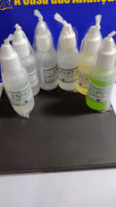 Teste Ouro e Prata 30 ml mais  pedra  Kit Completo Proficional 6 vidros mais Uma pedra de 15 x 15 cm