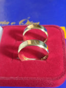 Alianças  Lisa Ouro 18 kilates Reta Risco 7,5 Gramas 5,50 mm