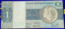Cédula 1 Cruzeiro Banco Central Do Brasil Antiga Coleção Rara