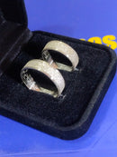 Alianças Namoro Compromisso Prata 950 de lei 5 mm