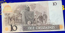 Cédula Dez Cruzados Banco Central Do Brasil  Antigas Coleção Linda Cédulas