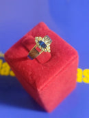 Anel Formatura Pedras Brilhantes Todo ouro 18 Kilates 1.70 Gramas Cabeça 12 mm x 10 mm Todos os Cursos