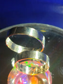 Par Alianças Ouro 18 kilates 7 mm Peso 10 Gramas