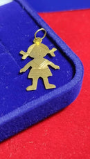 Pingente Boneca Ouro 18 Kilates