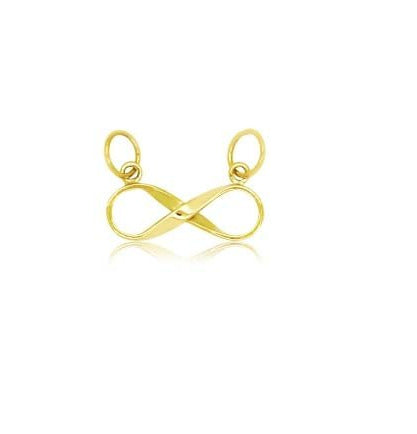 Pingente Infininito Ouro 18 Kilates 2.00 Gramas 30 mm