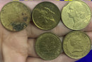 Moedas 200, 50, 20, 10, 2 Estangeiras 5 Moedas raras