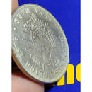 Moeda Antiga 5 Mark Reich 1876 Deutsches Funf Mare 38 mm 17,50 gramas