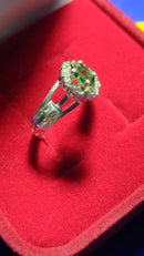 Anel Professora Todos os Cusros Prata 950 Símbolos Ouro 18 Kilates Pedras Zircônia