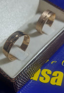 Aliançasl Ouro 18 Kilates 9 Gramas 7 mm Maciça