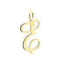 Pingente Maciço Ouro 18 Kilates 3 Gramas Ouro Amarelo 30 mm Maciço Todas letras