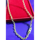 Cordão Cadeado Ouro 18 K/750 / Oco / 3 Mn /13 Gramas /60 Cm