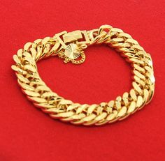 Pulseira Ouro 18 Kilates/oca/ 10 Mm /peso 18 Gramas Oca