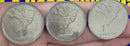 3 Moedas 1 Cruzeiro Repulblica do Brasil