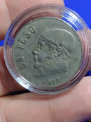 Moeda Un Peso Mexicamos  1976