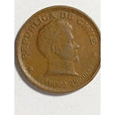 Moeda 1 Cent 1976  do Chile 19 mm Rara