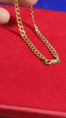 Pulseira Corrente Elos Ouro 18 Kilates Maciça