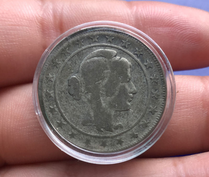 Moeda 2000 reias 1924 Prata República Dos Estados Unidos Do Brasil