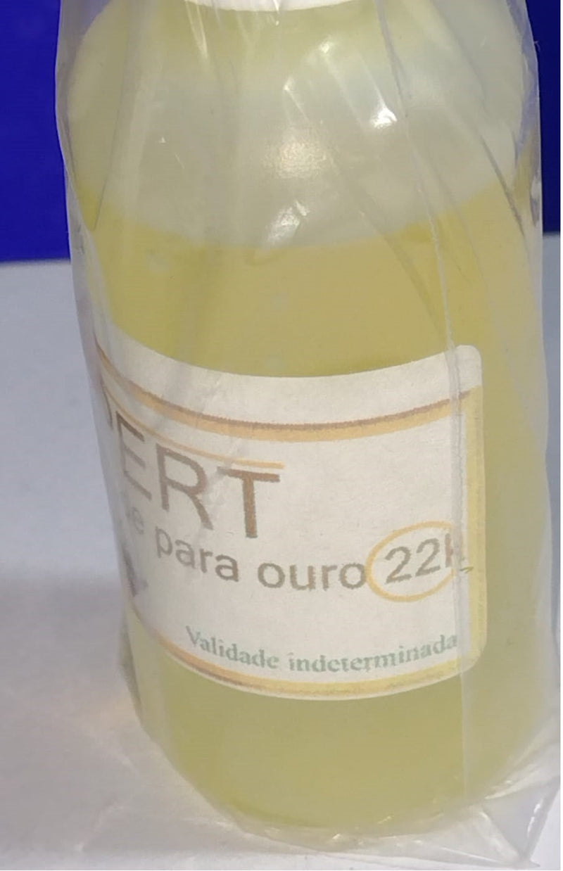 Teste de Ouro  1 Vidro Teste 30 Ml Testa oiuro 22 kilates