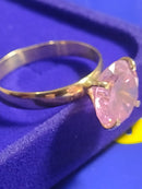 Anel Pedra Zircônia Solitário 10 mm Ouro 18 Kilates Peso 3.00 Gramas Aro 3 mm