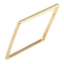 Anel Quadrado Liso e Reto 1.60 gramas 1 mm Maciço Resistente