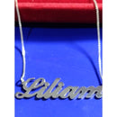 Cordão com nome prata 950 todos os nomes tamanho