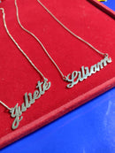 Cordão Prata Com Nome Feminino Todos os nomes