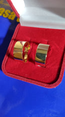 Alianças 8 mm Peso 13 Gramas Ouro 18 Kilates Noivado Casamento Compromisso