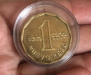 Moeda 1 Nuevo Peso 1976 República Uruguay Na Cápsula Articas