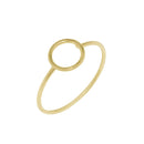 Anel  Aro Ouro 18 Kilates Maciço Peso 1.20 Gramas 1 mm