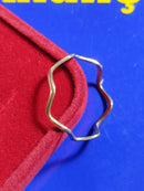 Anel Falange Ouro 18 Kilates Maciço Peso 1.00 Grama 1 mm