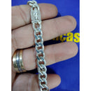 Pulseira prata 950 de lei maçico 40 gramas 7 mm