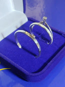 Alianças Trio Reta 2mm Prata 950 Alianças e Anel Solitário