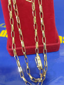 Cordão Ouro 18 Kilates Maciço Baquert 16 Gramas 4 mm 60 Cm