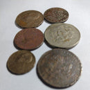 6 Moedas para coleção moras raras e difícéis