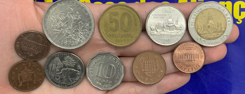 10 Moedas de Coleção e Raras